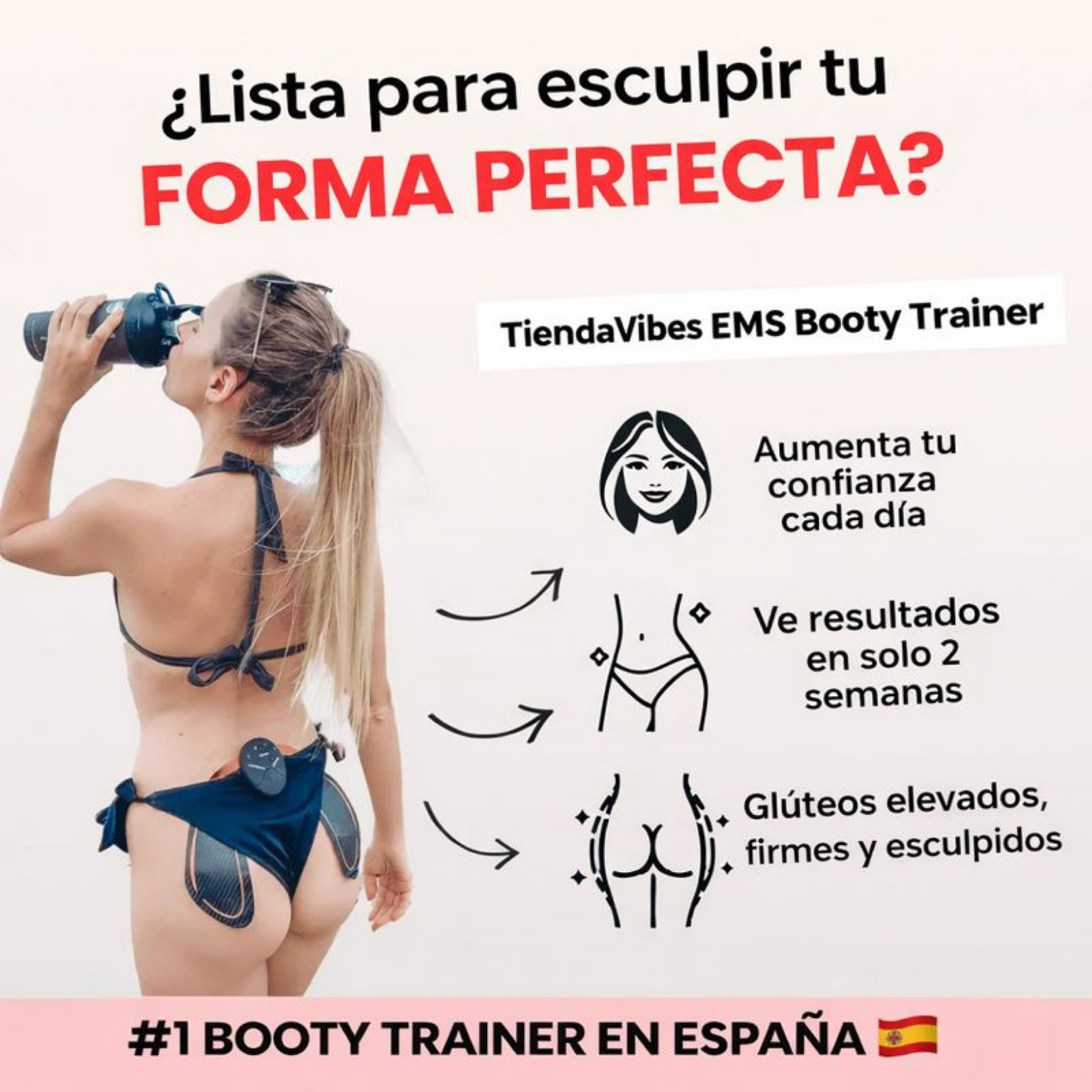 Entrenador EMS – Eleva y Tonifica tus Glúteos