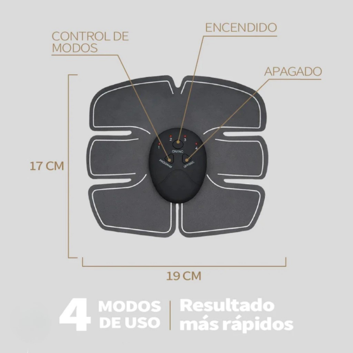 Entrenador EMS – Eleva y Tonifica tus Glúteos