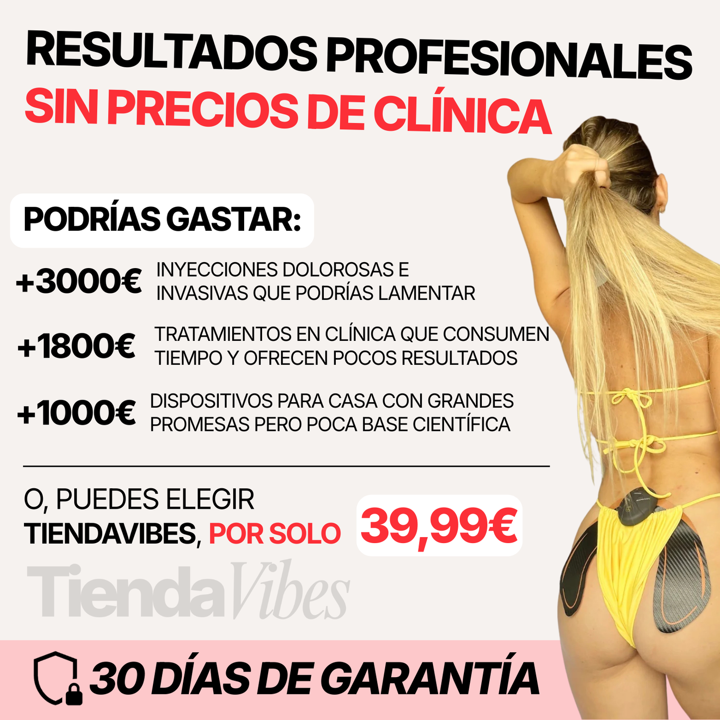 Entrenador EMS – Eleva y Tonifica tus Glúteos